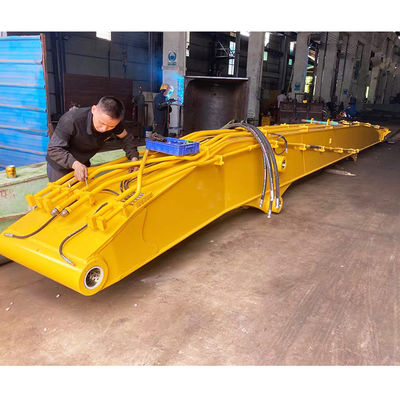 Ανθεκτικός εξορυκτής 20-45 τόνων 18 μέτρων 2 τμημάτων για την κατεδάφιση κτιρίων, Q355B Εγκατάσταση εξορυκτήρα