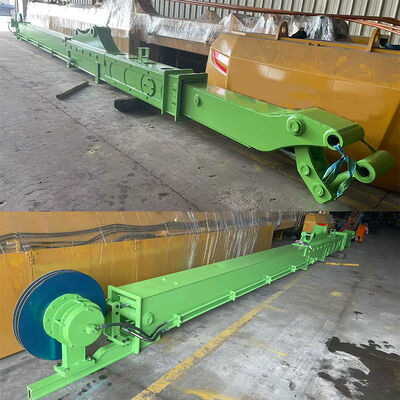 Τηλεσκοπικό βραχίονα για εκσκαφέα με κουβά με κέλυφος