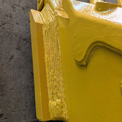 Ενισχυμένος κάδος εκσκαφέα για πέτρες με δόντια για λατομείο